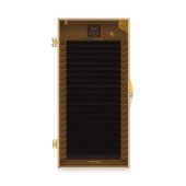 Ресницы Dark chocolate Le Maitre "Bronze" 20 линий C+ 0.10 05 мм