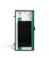 Ресницы чёрные Lovely серия "Silicone" - 16 линий - MIX В0.10 6-13мм