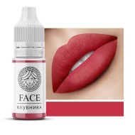 Перманентный пигмент Клубника, FACE, 6 мл