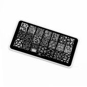 Пластина для стемпинга TNL Premium - цветы и животные (52) Пластина для стемпинга TNL Premium - цветы и животные (52)