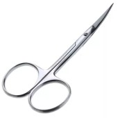 Ножницы маникюрные для ногтей закругленные матовые с ручной заточкой, Zinger zo-B-131-D-SH Ножницы маникюрные для ногтей закругленные матовые с ручной заточкой, Zinger zo-B-131-D-SH