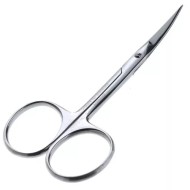 Ножницы маникюрные для ногтей закругленные матовые с ручной заточкой, Zinger zo-B-131-D-SH Ножницы маникюрные для ногтей закругленные матовые с ручной заточкой, Zinger zo-B-131-D-SH