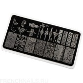 Пластина для стемпинга TNL Premium - рептилии (077) Пластина для стемпинга TNL Premium - рептилии (077)