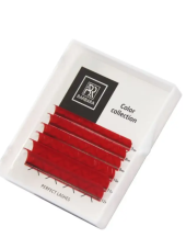 Цветные ресницы BARBARA (красные) МИНИ-МИКС (6 линий) C 0.07 7-12mm Цветные ресницы BARBARA (красные) МИНИ-МИКС (6 линий) C 0.07 7-12mm