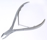 Кусачки маникюрные, Zinger, для кожи с ручной заточкой матовые (aoa-19)