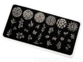 Пластина для стемпинга TNL Premium - mini plants (089) Пластина для стемпинга TNL Premium - mini plants (089)