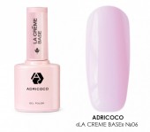 Adricoco, La creme base - камуфлирующая база №06 (клубничный блонд), 10 мл Adricoco, La creme base - камуфлирующая база №06 (клубничный блонд), 10 мл