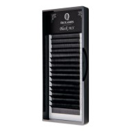 Ресницы OkoLashes серии BLACK изгиб D MIX 0.12 (8-14мм), 16 линий