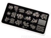 Пластина для стемпинга TNL Premium - цветочные мотивы (069) Пластина для стемпинга TNL Premium - цветочные мотивы (069)