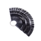 Палитра "веер" на 150 цветов черная, TNL Палитра "веер" на 150 цветов черная, TNL