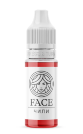 Перманентный пигмент Чили, FACE, 6 мл