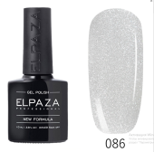 Гель-лак ELPAZA (Эльпаза) Classic №086 Серебряное Сияние , 10 мл