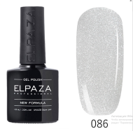 Гель-лак ELPAZA (Эльпаза) Classic №086 Серебряное Сияние , 10 мл