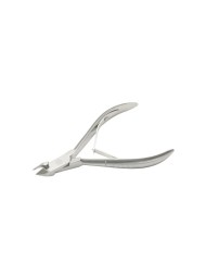 Кусачки маникюрные для кожи серебряные с ручной заточкой в чехле, Zinger zo-B-188-S-SH-LJ-K2SF Кусачки маникюрные для кожи серебряные с ручной заточкой в чехле, Zinger zo-B-188-S-SH-LJ-K2SF