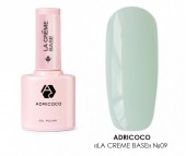 Adricoco, La creme base - камуфлирующая база №09 (мятный мусс), 10 мл Adricoco, La creme base - камуфлирующая база №09 (мятный мусс), 10 мл