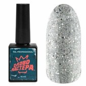 Гель-лак TNL «Слово Мастера», с глиттером №01 – седая ночь, (10 мл) Гель-лак TNL «Слово Мастера», с глиттером №01 – седая ночь, (10 мл)