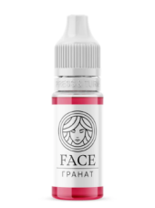Перманентный пигмент Гранат, FACE, 6 мл