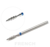 Фреза алмазная торнадо, пламя, (средняя твердость) 2.3х10 мм, TNL Фреза алмазная торнадо, пламя, (средняя твердость) 2.3х10 мм, TNL