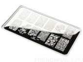 Пластина для стемпинга TNL Premium - цветы острова (8) Пластина для стемпинга TNL Premium - цветы острова (8)