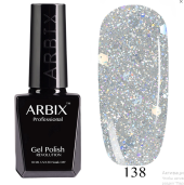 Гель-лак ARBIX (Арбикс) №138 Бриллиантовый Блеск, 10 мл Гель-лак ARBIX (Арбикс) №138 Бриллиантовый Блеск, 10 мл
