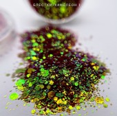 Блестки Bloom ХАМЕЛЕОН №01