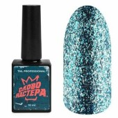 Гель-лак TNL «Слово Мастера», с глиттером №03 – голубой бум, (10 мл) Гель-лак TNL «Слово Мастера», с глиттером №03 – голубой бум, (10 мл)