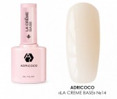 Adricoco, La creme base - камуфлирующая база №14 (светло-бежевый с шиммером), 10 мл Adricoco, La creme base - камуфлирующая база №14 (светло-бежевый с шиммером), 10 мл