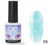 Цветной закрепитель для гель-лака Marvel Top №05 с прозрачной жемчужной слюдой и блестками, PASHE, ( Цветной закрепитель для гель-лака Marvel Top №05 с прозрачной жемчужной слюдой и блестками, PASHE, (