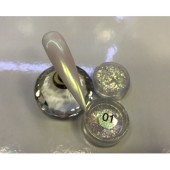 Жемчужная втирка хлопьями 01 Жемчужная втирка хлопьями 01