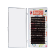 Коричневые ресницы Lash&Go микс 0,10/C/5-9 mm "Эспрессо" (16 линий) Коричневые ресницы Lash&Go микс 0,10/C/5-9 mm "Эспрессо" (16 линий)