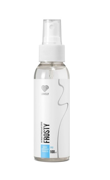 Антибактериальный спрей LOVELY, аромат Морозная свежесть, 100 ml Антибактериальный спрей LOVELY, аромат Морозная свежесть, 100 ml