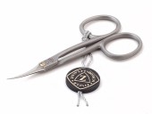 Ножницы для кутикулы матовые с профессион.ручной заточкой, Zinger zSPr-1303-PB-SH-Salon Ножницы для кутикулы матовые с профессион.ручной заточкой, Zinger zSPr-1303-PB-SH-Salon