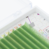 Ресницы Green Le Maitre "Caprice" 20 линий D 0.07 MIX 7-13 mm