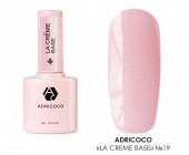 Adricoco, La creme base - камуфлирующая база №19 (розово-карамельный с шиммером), 10 мл Adricoco, La creme base - камуфлирующая база №19 (розово-карамельный с шиммером), 10 мл