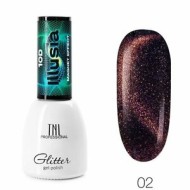 Гель-лак TNL Illusia 10D, кошачий глаз №02 - розовый золотистый, 7 мл Гель-лак TNL Illusia 10D, кошачий глаз №02 - розовый золотистый, 7 мл