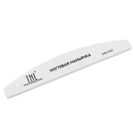 Пилка для ногтей лодочка 240/240 (ногтевая маньячка), TNL