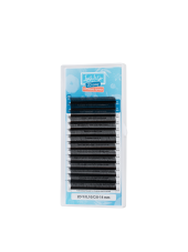 Черные ресницы Lash&Go микс готовые пучки Y 2D 0.07/M/8-14 mm 14 линий