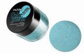 Цветная акриловая пудра (с блестками, аквамариновый, Sparkling Aquamarine), 7,5г №0043, ruNail