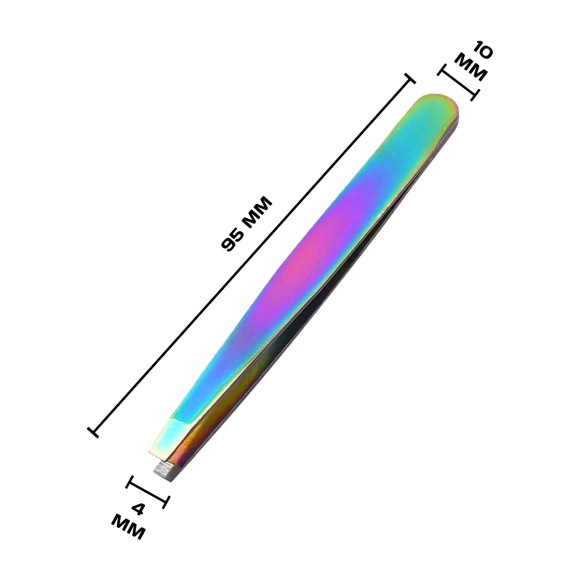 Пинцет для бровей прямой размеры