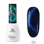 Гель-лак TNL Illusia 10D, кошачий глаз №04 - синий ультрамариновый, 7 мл Гель-лак TNL Illusia 10D, кошачий глаз №04 - синий ультрамариновый, 7 мл