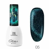 Гель-лак TNL Illusia 10D, кошачий глаз №05 - изумрудный синий, 7 мл Гель-лак TNL Illusia 10D, кошачий глаз №05 - изумрудный синий, 7 мл