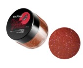 Цветная акриловая пудра (с блестками, темно-красный, Sparkling Brick), 7,5г №0048, ruNail