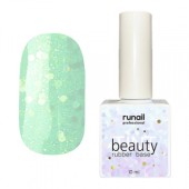 Каучуковая цветная база beautyTINT (glitter mix), 10 мл №6772, ruNail Каучуковая цветная база beautyTINT (glitter mix), 10 мл №6772, ruNail