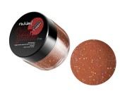 Цветная акриловая пудра (с блестками, темно-оранжевый, Sparkling Copper), 7,5г №0050, ruNail