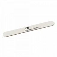 Пилка для ногтей тонкая 180/240 улучшенное качество (белая) в индив. упаковке (дерев. основа) TNL Пилка для ногтей тонкая 180/240 улучшенное качество (белая) в индив. упаковке (дерев. основа) TNL