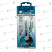 Ножницы педикюрные, Zinger, закругленные; серебряные; с проф.ручной заточкой (aqa-1) Ножницы педикюрные, Zinger, закругленные; серебряные; с проф.ручной заточкой (aqa-1)