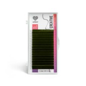 Ресницы омбре зеленые LOVELY Creative - 16 линий - MIX D 0.10 8-15 мм Ресницы омбре зеленые LOVELY Creative - 16 линий - MIX D 0.10 8-15 мм
