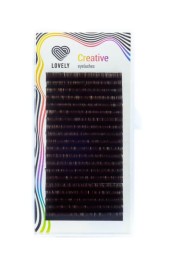 Ресницы Lovely "темный шоколад" L 0.07 7мм - 20 линий Ресницы Lovely "темный шоколад" L 0.07 7мм - 20 линий