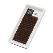 Тёмно-коричневые ресницы "Горький шоколад" BARBARA D 0.10 13mm 16 линий Тёмно-коричневые ресницы "Горький шоколад" BARBARA D 0.10 13mm 16 линий