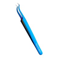 Пинцет Мини-L изогнутый 90° Enigma с ручной заточкой extra-sharp (Blue metallic) Пинцет Мини-L изогнутый 90° Enigma с ручной заточкой extra-sharp (Blue metallic)